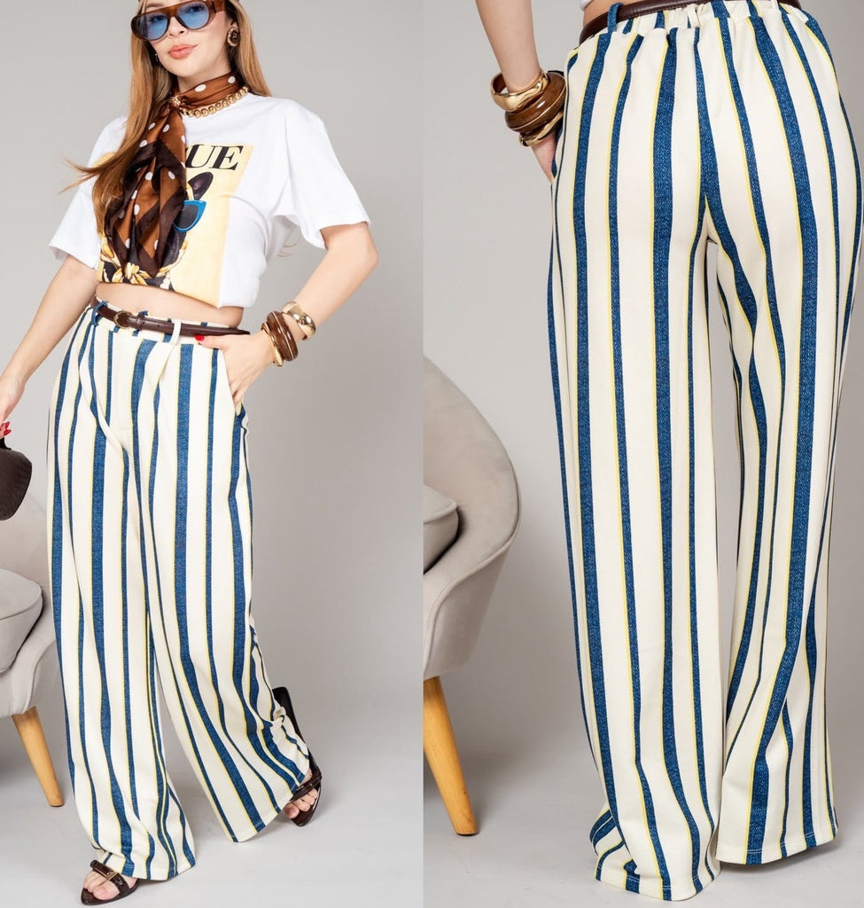 Pantalón Capri Beige