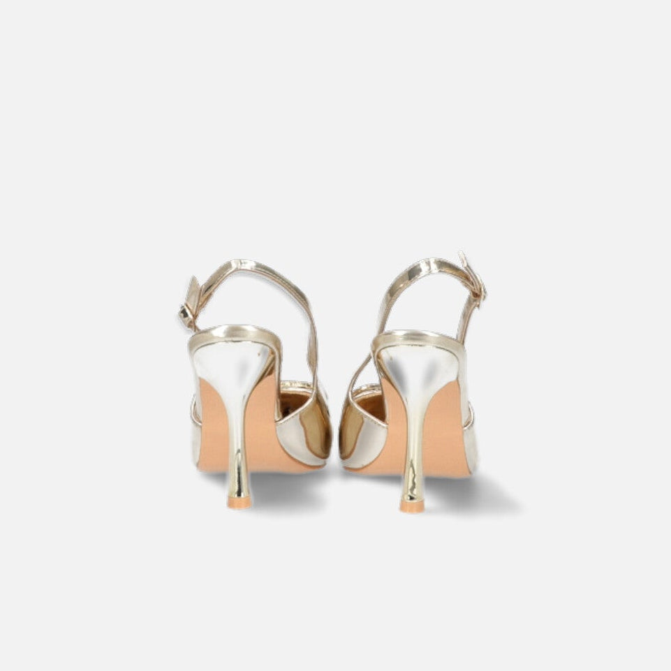 Zapatillas Vera doradas