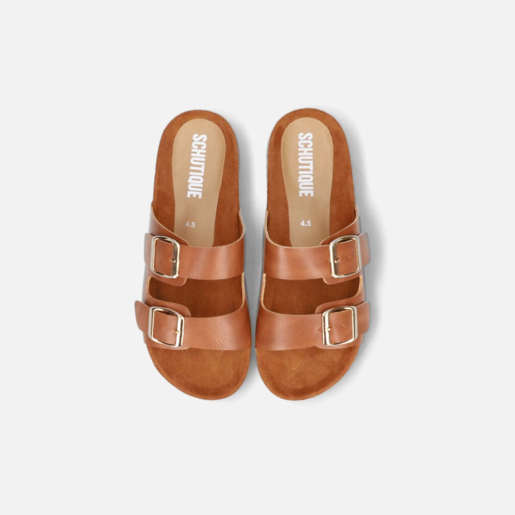 Sandalias Hali café