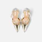 Zapatillas Marie doradas