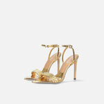Zapatillas Hailey doradas