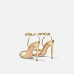 Zapatillas Hailey doradas