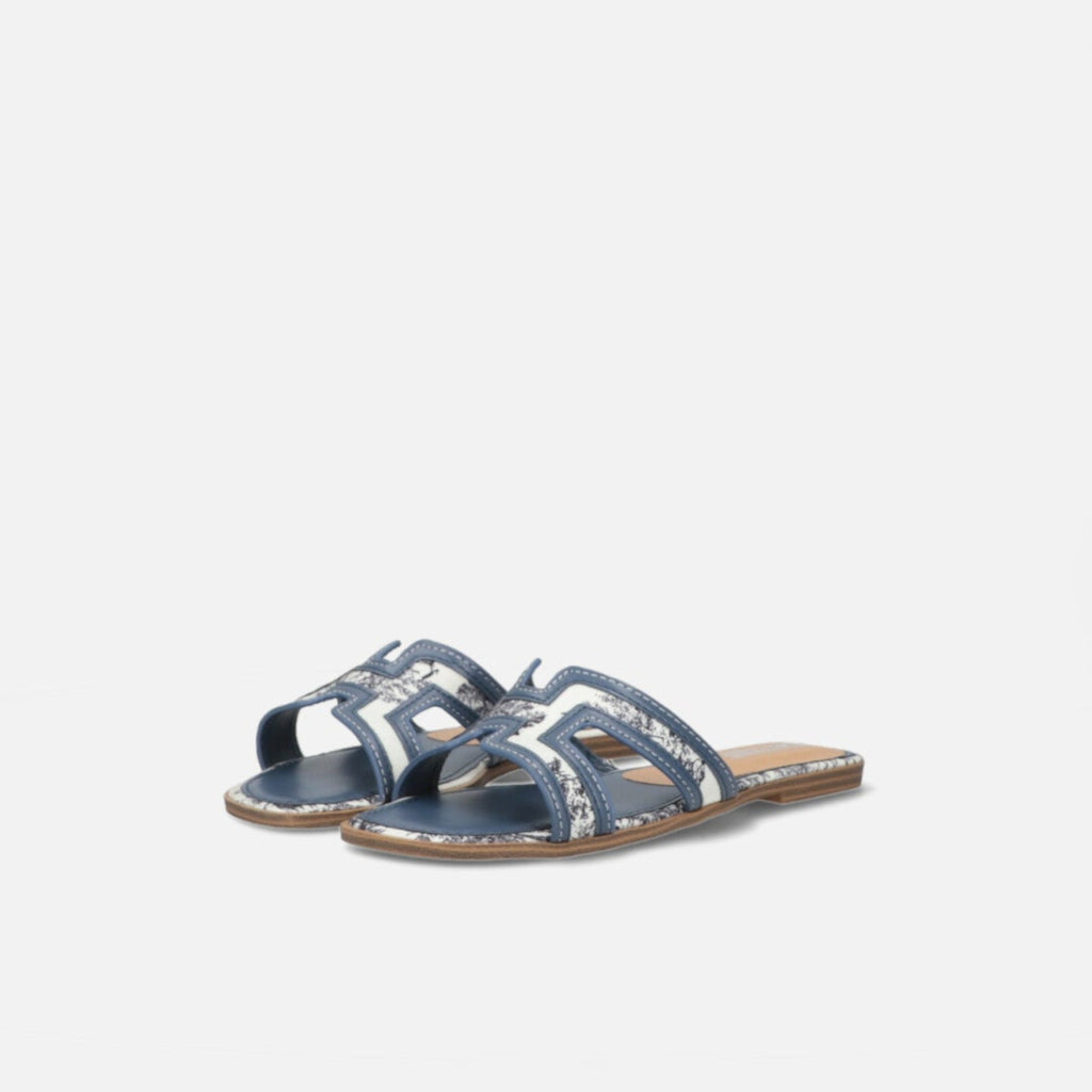 Sandalias Orsay azules