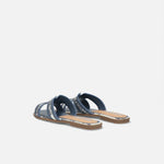 Sandalias Orsay azules
