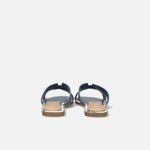 Sandalias Orsay azules