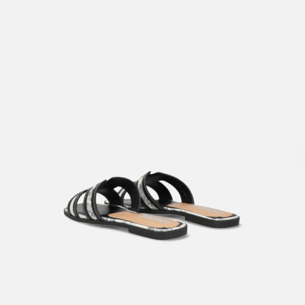 Sandalias Orsay negras