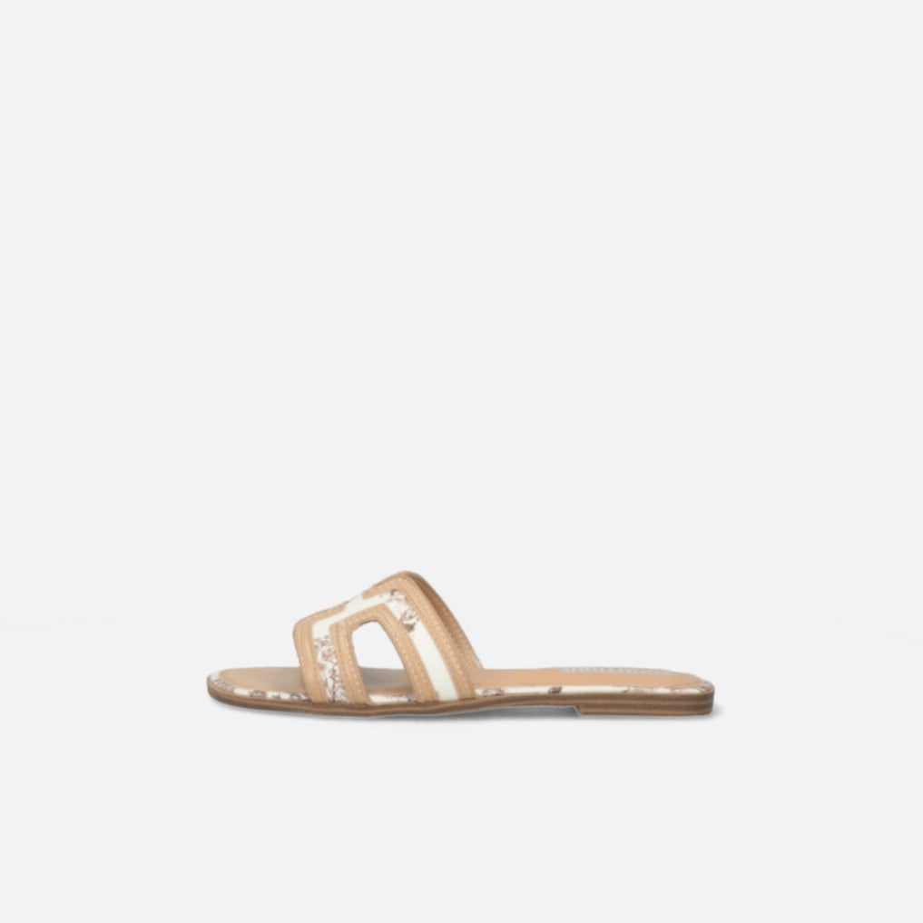 Sandalias Orsay nude