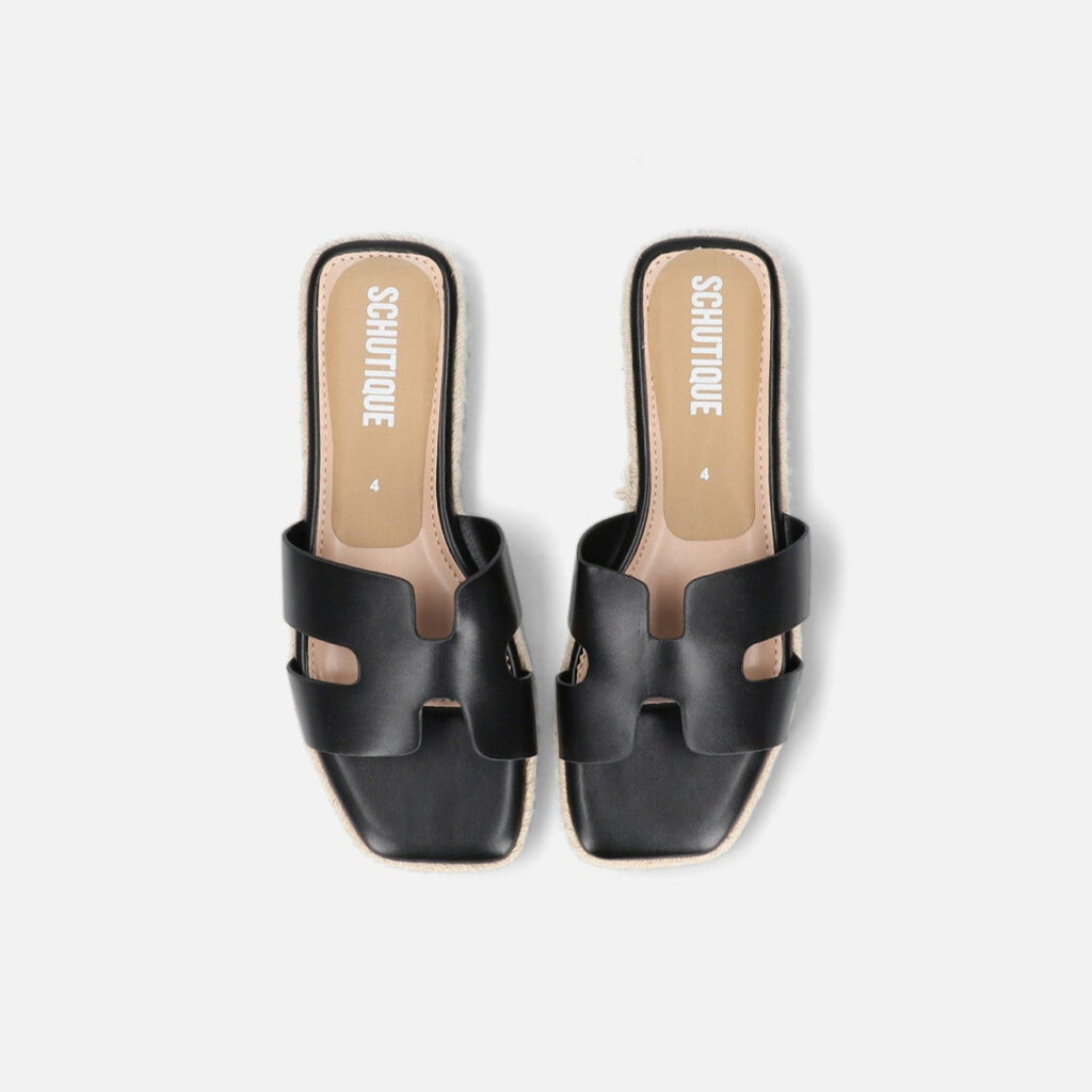 Sandalias Fedra negras