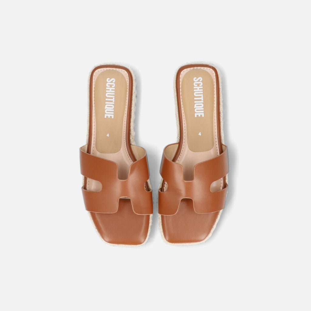 Sandalias Fedra café
