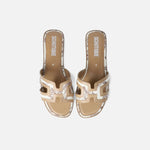 Sandalias Orsay nude