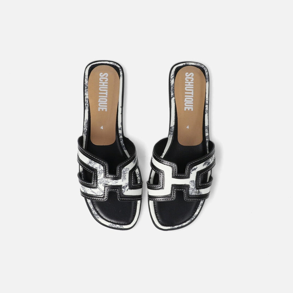 Sandalias Orsay negras