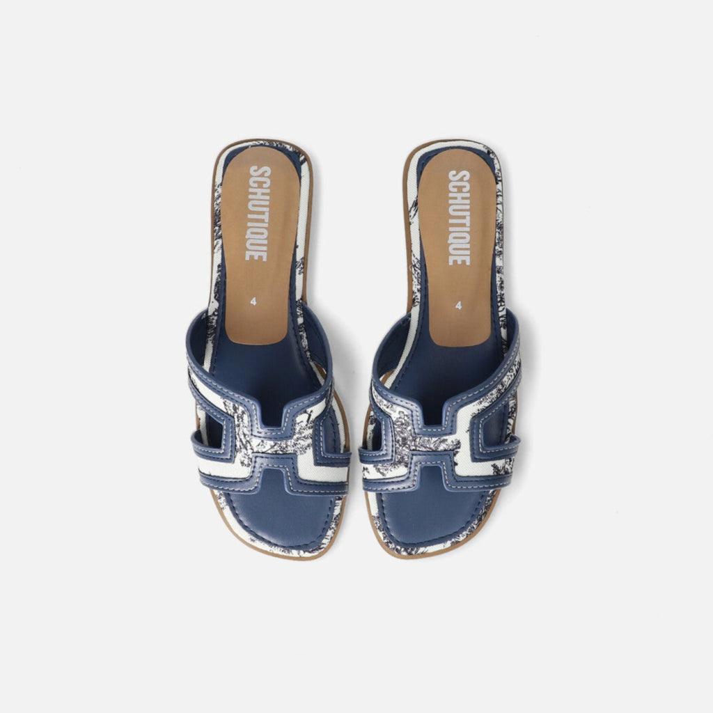 Sandalias Orsay azules