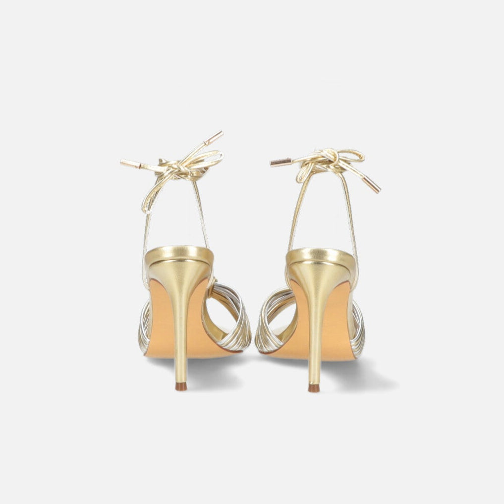 Zapatillas Leia doradas