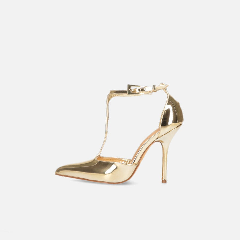 Zapatillas Marie doradas