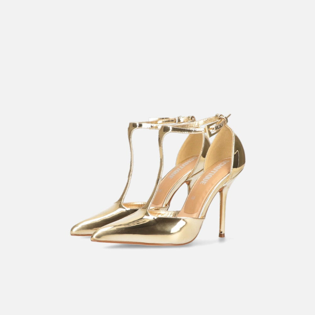 Zapatillas Marie doradas