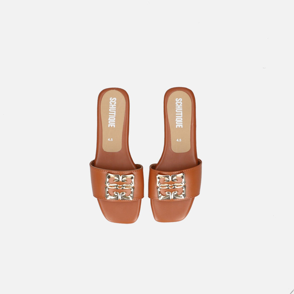 Sandalias Léa café