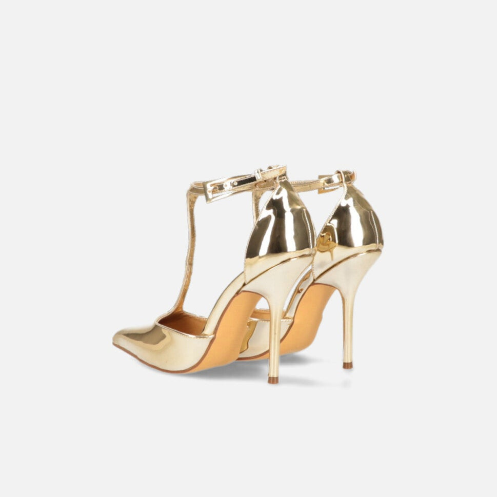 Zapatillas Marie doradas