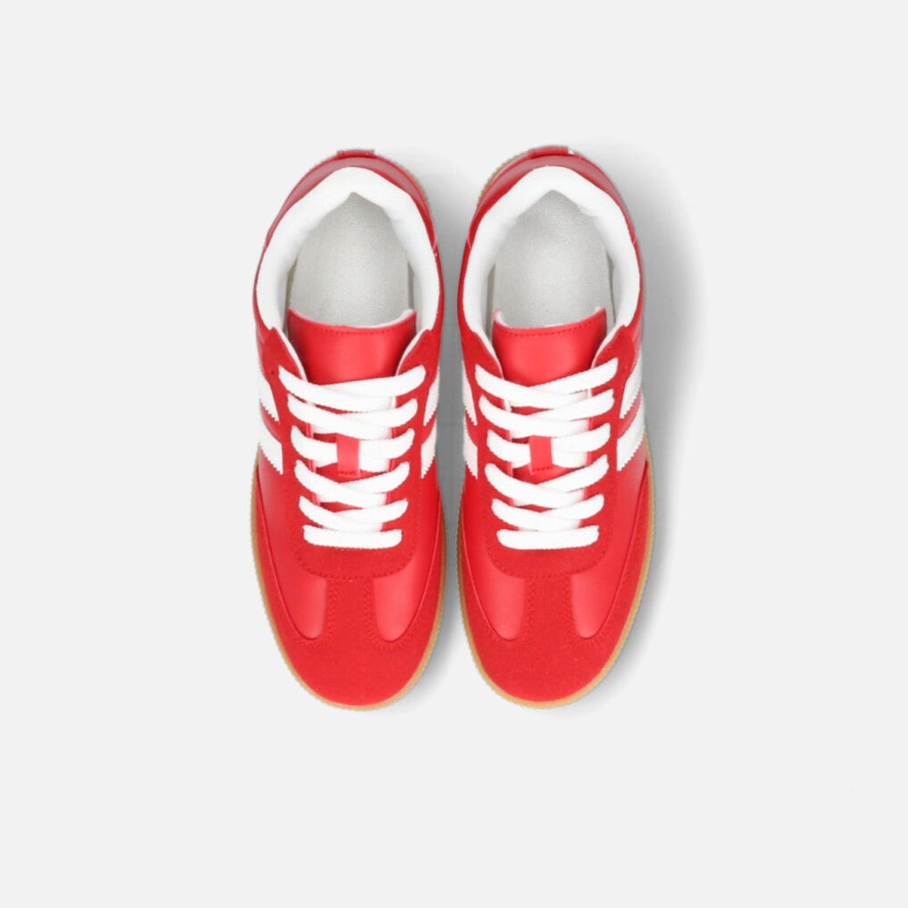 Tenis Bernie rojos