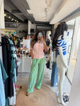 Pantalón Capri Verde