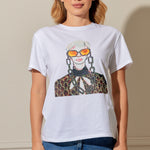 Playera Bobbie blanca