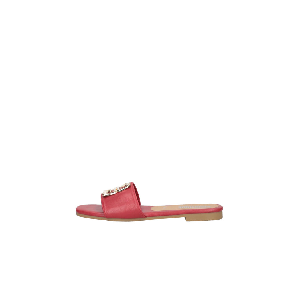 Sandalias Léa rojas