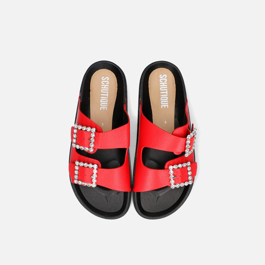 Sandalias Solaris rojas