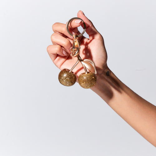 Charm Cherry gold