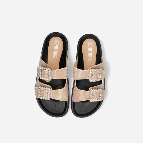 Sandalias Solaris doradas