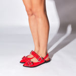 Flats Gigi rojos