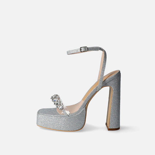 Zapatillas Astrid platas