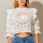 Blusa Alina blanca
