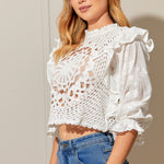 Blusa Alina blanca