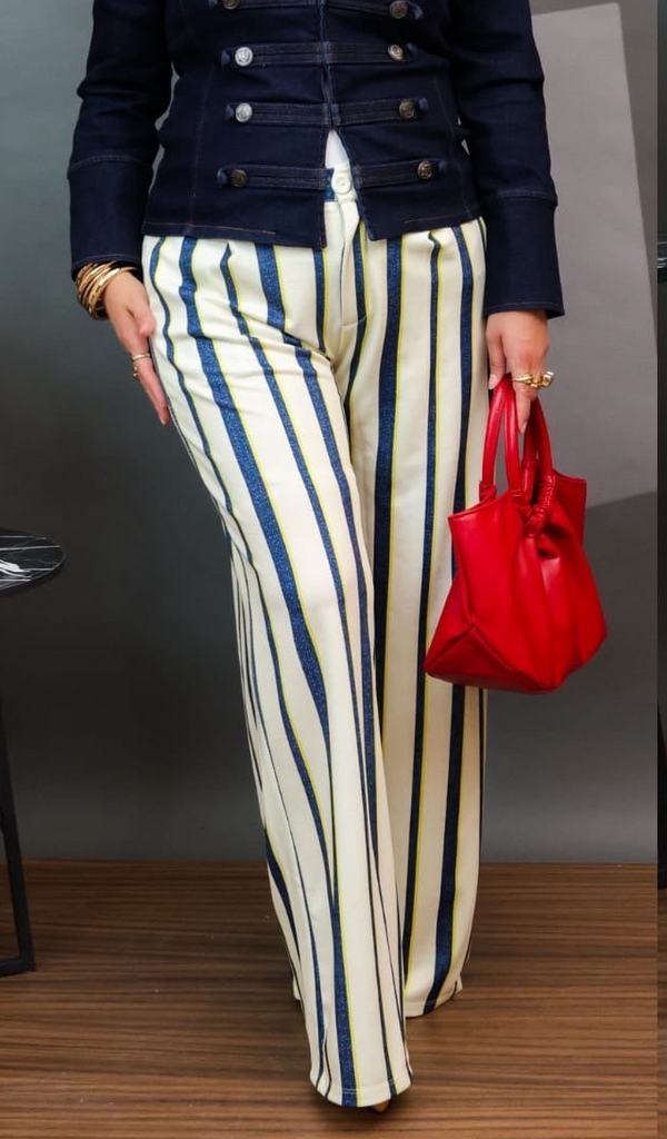 Pantalón Capri Beige