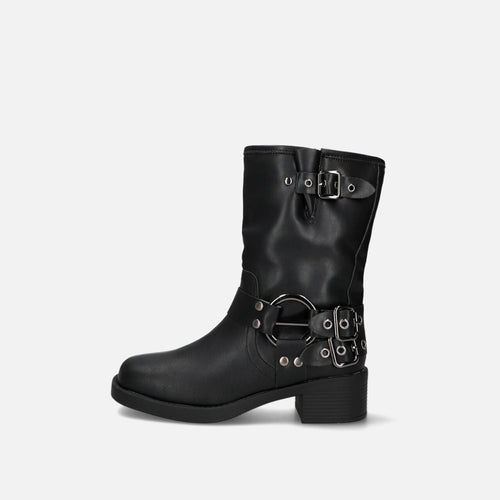Botas mini Biker negras