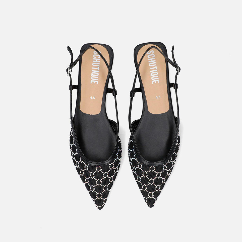 Flats Jackie negros