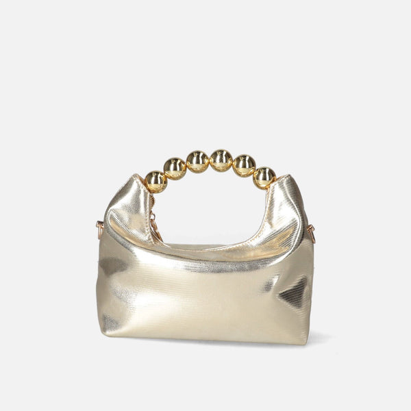 Bolso Dots dorado