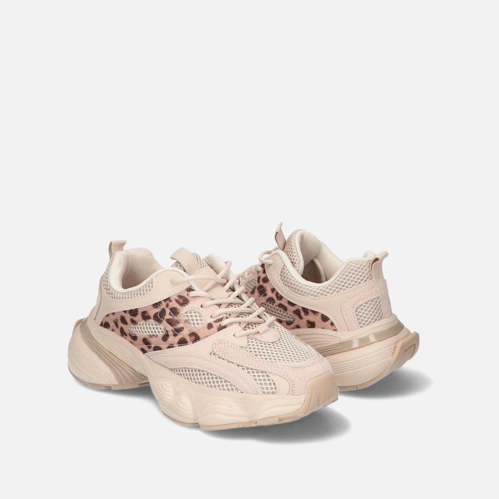 Tenis Instict leopard print