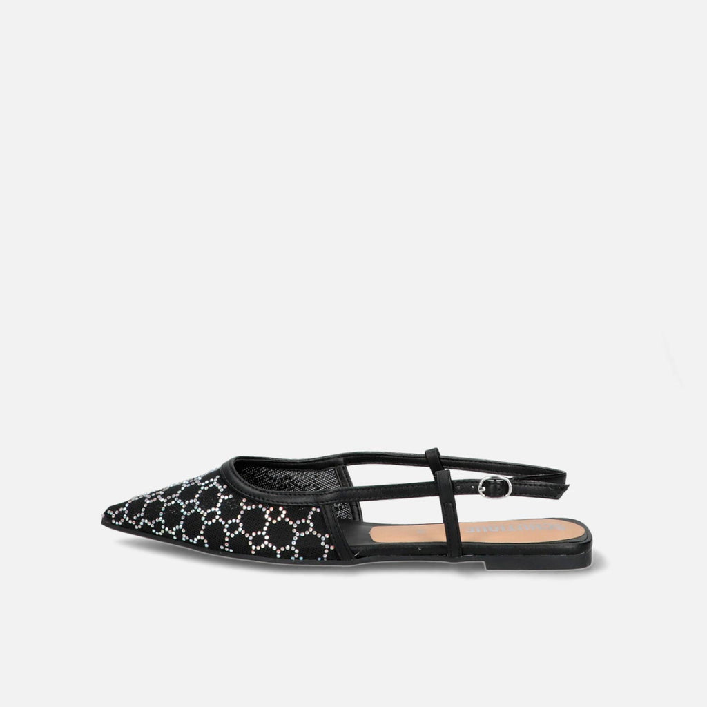 Flats Jackie negros