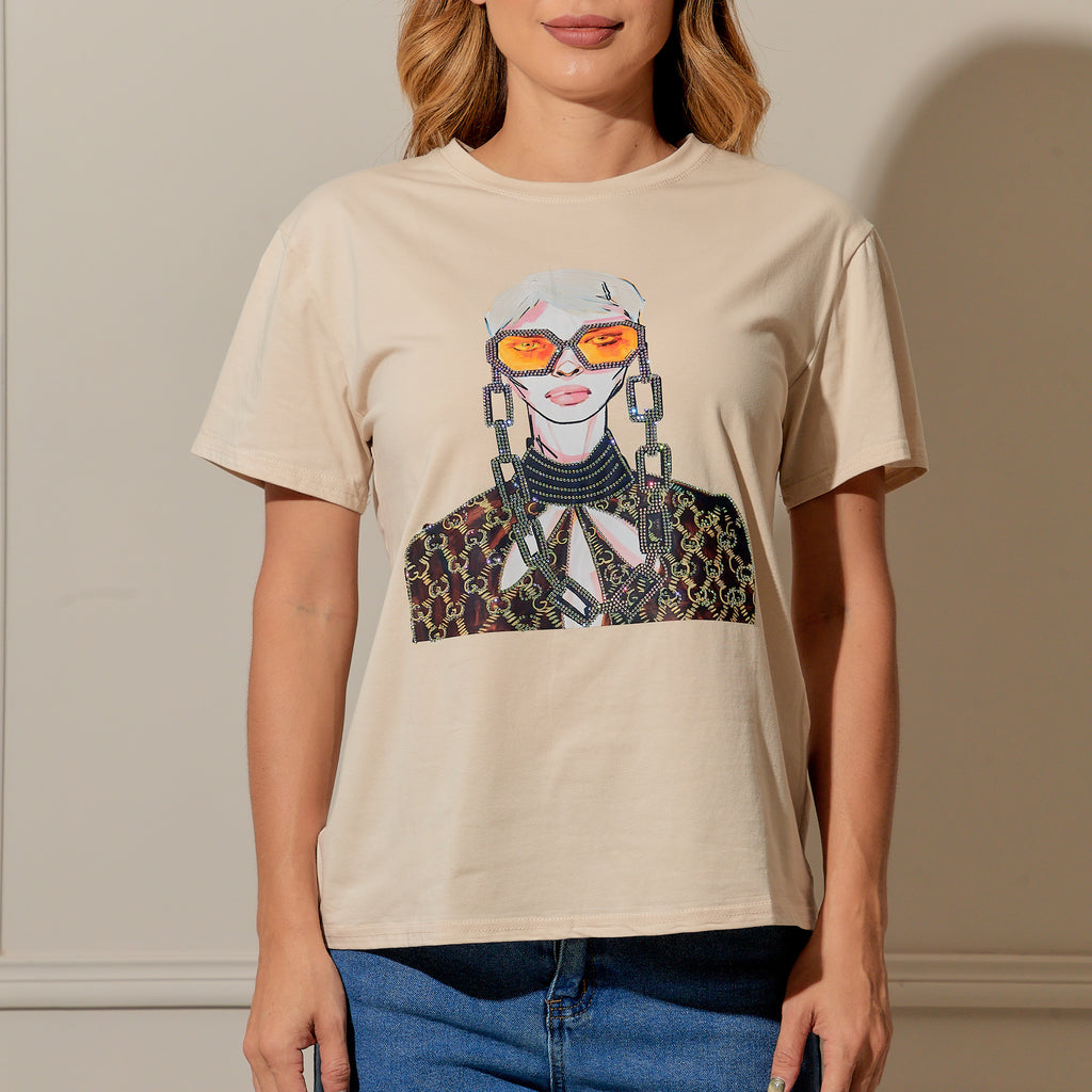 Playera Bobbie nude