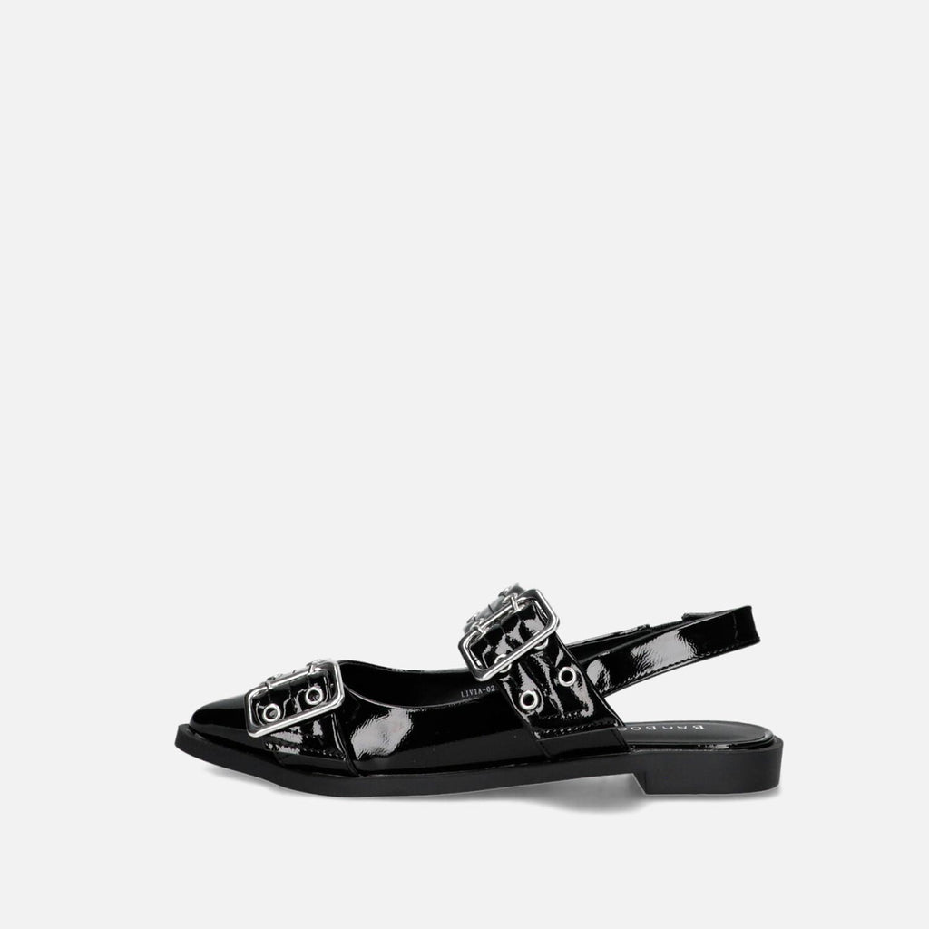 Flats Gigi negros