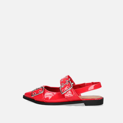 Flats Gigi rojos