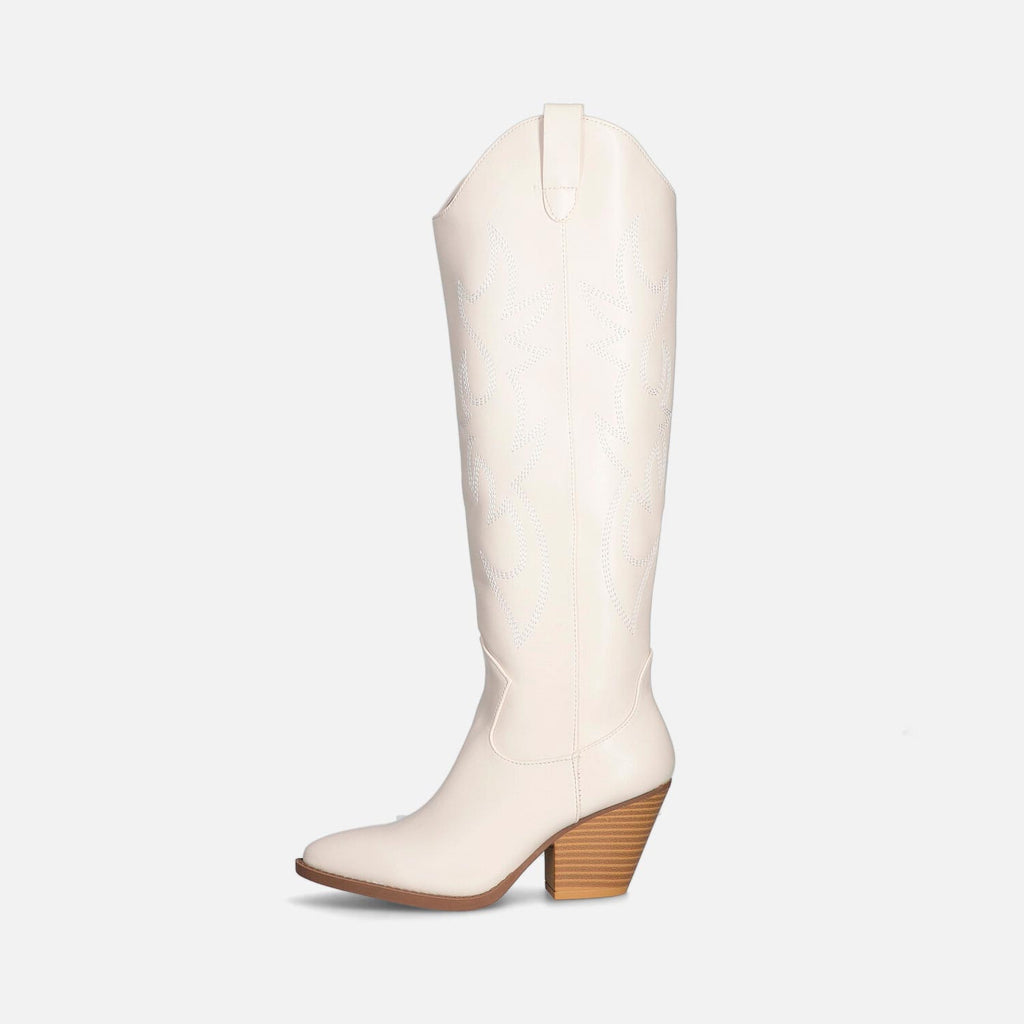 Botas West blancas