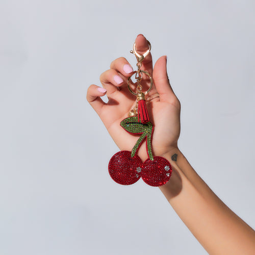 Charm Cherry rojo