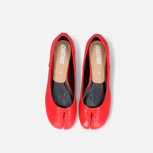Flats Tobi rojos