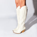 Botas West blancas