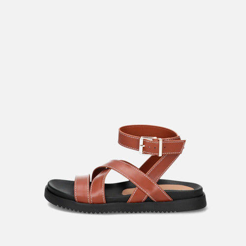 Sandalias Zenda café