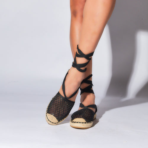 Alpargatas Madrid negras