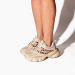 Tenis Instict leopard print