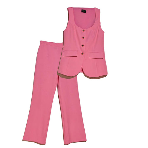 Conjunto Boss rosa