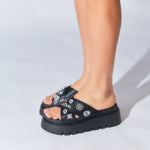 Sandalias Wynn negras